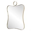 Uttermost Talia Antique Brass Vanity Mirror