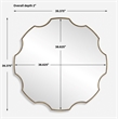 Uttermost Gearing Up Bronze Mirror