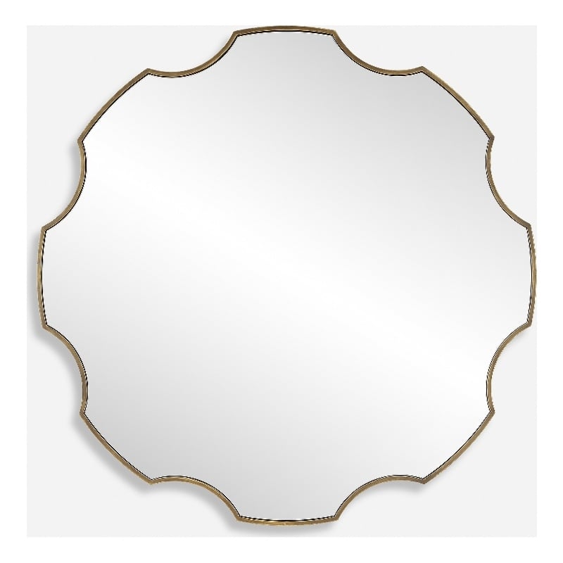 Uttermost Gearing Up Bronze Mirror