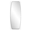 Uttermost Caspian Curved Black Dressing Mirror
