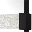 Uttermost Stratton Modern Dressing Mirror in Black
