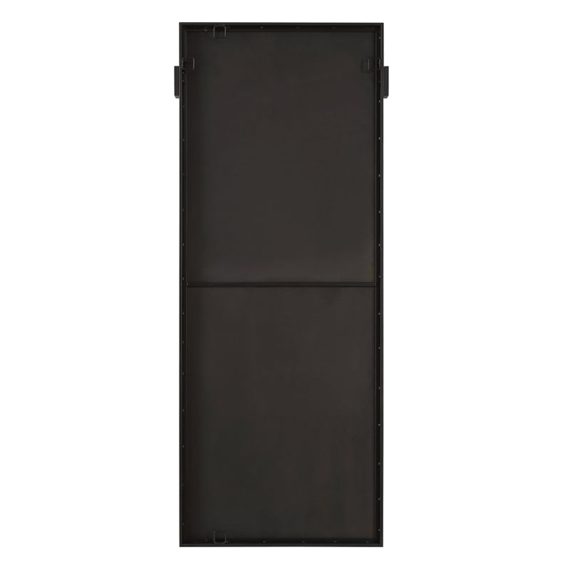 Uttermost Stratton Modern Dressing Mirror in Black