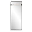 Uttermost Stratton Modern Dressing Mirror in Black