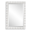 Uttermost Haya White Scalloped Mirror