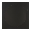 Uttermost Ember Black Square Mirror