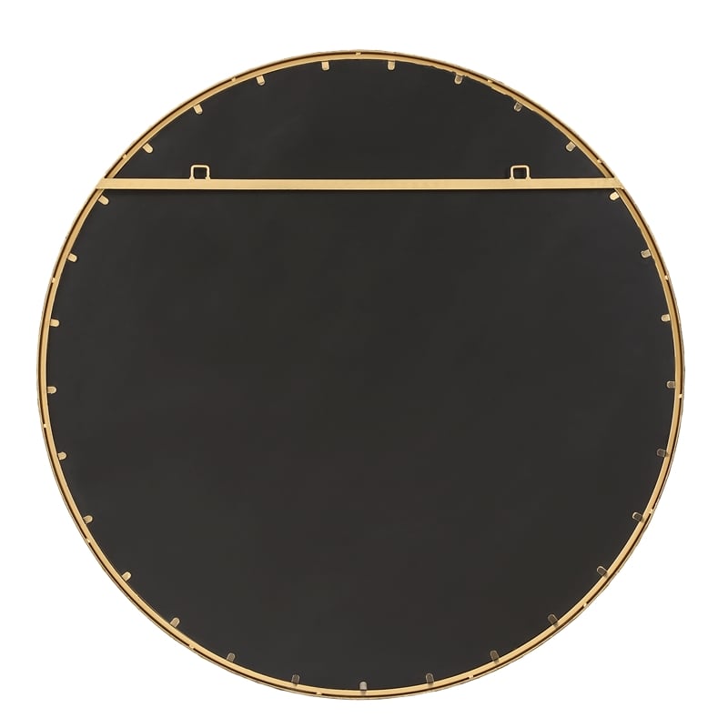 Uttermost Sutton Aged Gold Round Mirror