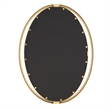 Uttermost Rhodes Gold Oval Mirror
