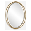 Uttermost Rhodes Gold Oval Mirror
