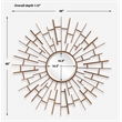 Uttermost Tangled Bronze Round Mirror