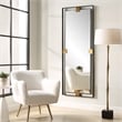 Uttermost Cornerstone Oversized Mirror in Black