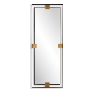 Uttermost Cornerstone Oversized Mirror in Black