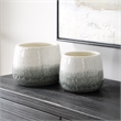 Uttermost Nimbus Vasesin White (Set of 2)