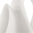Uttermost Silent Wave White Sculptures Set of 2