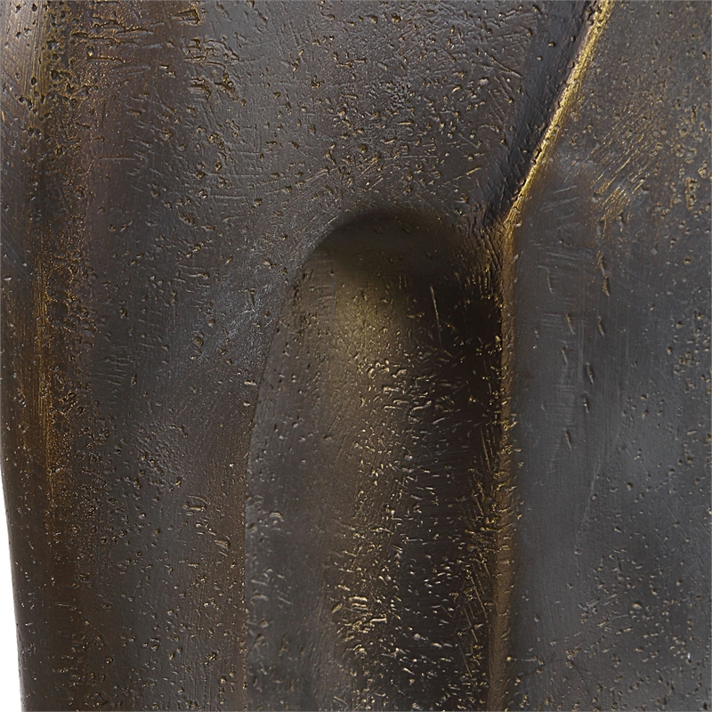 Uttermost Timeless Tusk Bronze Sculptures Set of 2