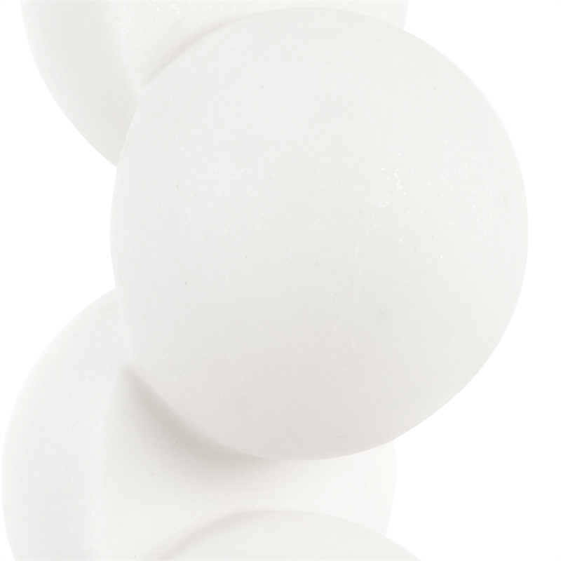 Uttermost Symmetry White Sculptures Set of 2