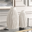 Uttermost Ivory Ridge Vases Set of 2