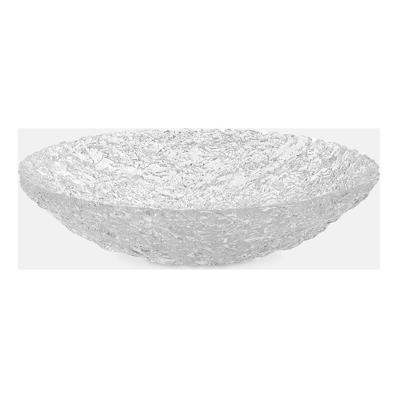 Uttermost Glint Clear Glass Bowl