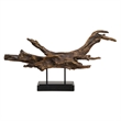 Uttermost Gilded Sculpture Branch in Brown