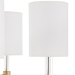 Uttermost Welkin 6 Light Modern Chandelier in Brass