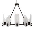 Uttermost Ellipse 10 Light Dark Bronze Chandelier