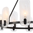 Uttermost Ellipse 10 Light Dark Bronze Chandelier