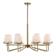 Uttermost Lassen 8 Light Brass Chandelier