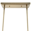 Uttermost Mistie 8 Light Linear Chandelier in Antique Brass