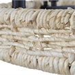 Uttermost Faiyam 8 Light Rattan Chandelier in Bronze