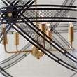 Uttermost Spherical 5 Light Pendant in Bronze
