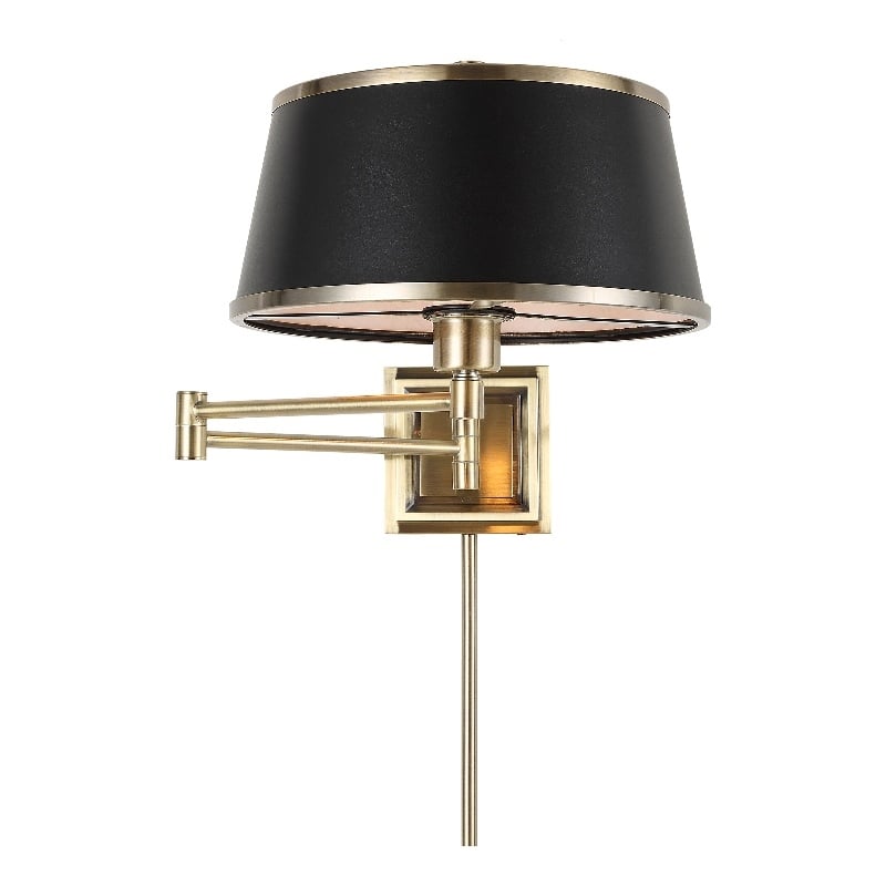 Uttermost Newmarket 1 Light Antique Brass Sconce
