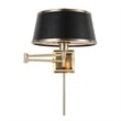 Uttermost Newmarket 1 Light Antique Brass Sconce