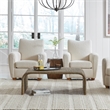 Uttermost Calabria Woven Seagrass Coffee Table in Tan