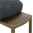 Uttermost Aztec Wood Nesting Tables in Ebony (Set of 2)
