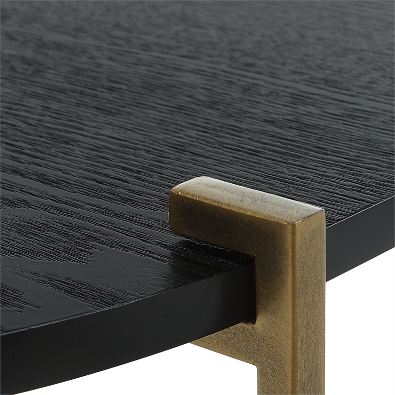 Uttermost Aztec Wood Nesting Tables in Ebony (Set of 2)