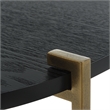 Uttermost Aztec Wood Nesting Tables in Ebony (Set of 2)