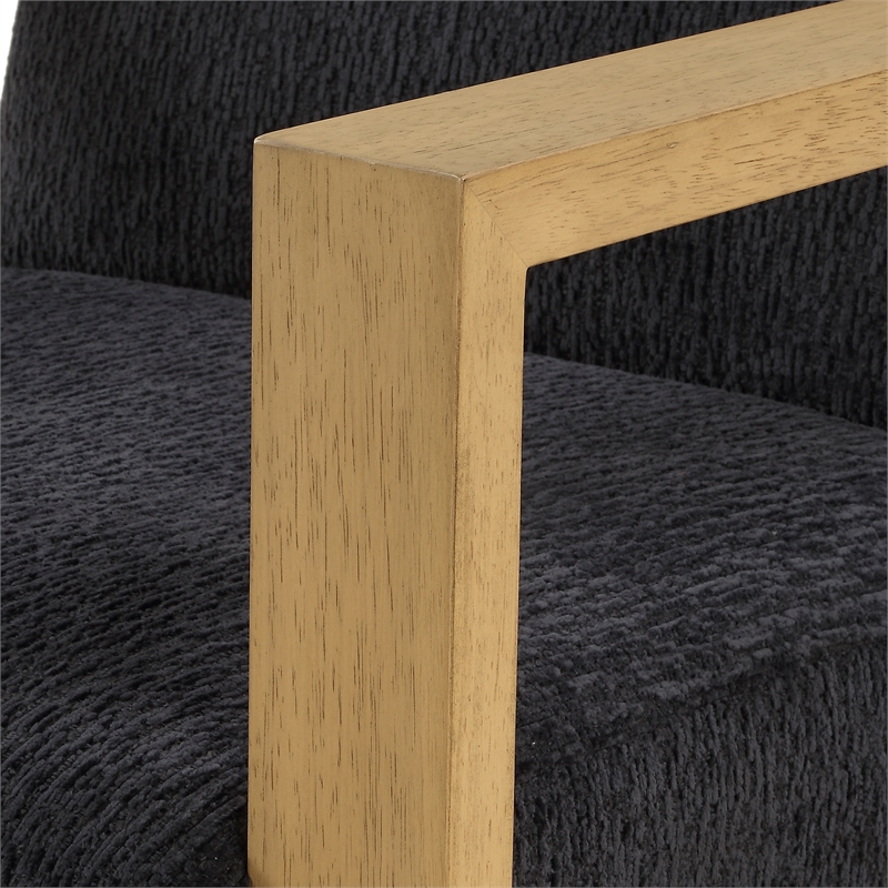 Uttermost Suspend Modern Accent Chair in Blue