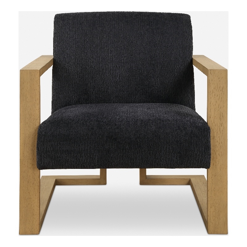 Uttermost Suspend Modern Accent Chair in Blue