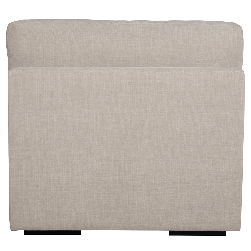 Uttermost Refuge Armless Sand Sofa