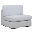 Uttermost Refuge Armless Cloud Blue Sofa