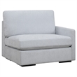 Uttermost Refuge Cloud Blue Right Arm Facing Sofa