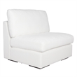 Uttermost Refuge Armless Arctic White Sofa