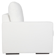 Uttermost Refuge Arctic White Left Arm Facing Sofa