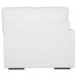Uttermost Refuge Arctic White Left Arm Facing Sofa