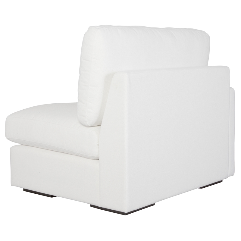 Uttermost Refuge Arctic White Left Arm Facing Sofa