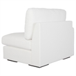 Uttermost Refuge Arctic White Left Arm Facing Sofa