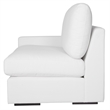 Uttermost Refuge Arctic White Left Arm Facing Sofa