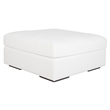 Uttermost Refuge Arctic White Sofa Ottoman