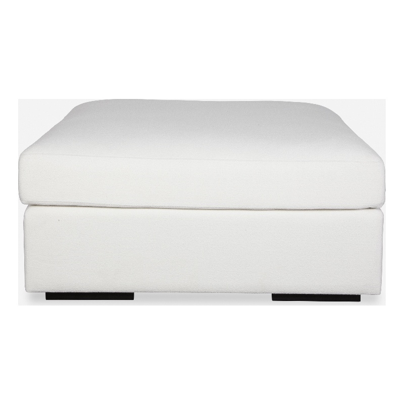 Uttermost Refuge Arctic White Sofa Ottoman