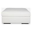 Uttermost Refuge Arctic White Sofa Ottoman