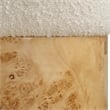 Uttermost Swirls Poplar Ivory Ottoman